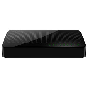 Switch TENDA SG108, 8 porturi Gigabit, negru Switch TENDA SG108, 8 porturi Gigabit, negru