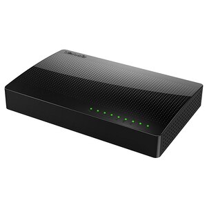 Switch TENDA SG108, 8 porturi Gigabit, negru Switch TENDA SG108, 8 porturi Gigabit, negru