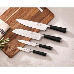 Set cutite SAN IGNACIO Bohio SG-4201, 4 piese, inox, 9 - 20cm, negru Set cutite SAN IGNACIO Bohio SG-4201, 4 piese, inox, 9 - 20cm, negru