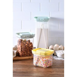 Set recipiente depozitare SAN IGNACIO Cosy, 3 piese, 0.8-2l, multicolor Set recipiente depozitare SAN IGNACIO Cosy, 3 piese, 0.8-2l, multicolor