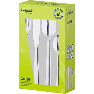 Set tacamuri SAN IGNACIO Crete SG-7756-4, 24 piese, inox Set tacamuri SAN IGNACIO Crete SG-7756-4, 24 piese, inox