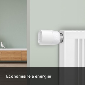Cap Termostat Smart TP-LINK KE100, Wi-Fi, alb Cap Termostat Smart TP-LINK KE100, Wi-Fi, alb