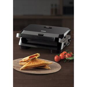 Sandwich maker BRAUN SnackMaker 5 SM5000, 800W, negru Sandwich maker BRAUN SnackMaker 5 SM5000, 800W, negru