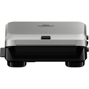 Sandwich maker BRAUN SM5006, 800W, 2 placi detasabile, negru-argintiu Sandwich maker BRAUN SM5006, 800W, 2 placi detasabile, negru-argintiu