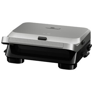 Sandwich maker BRAUN SM5006, 800W, 2 placi detasabile, negru-argintiu Sandwich maker BRAUN SM5006, 800W, 2 placi detasabile, negru-argintiu