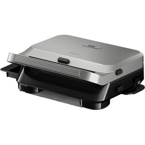 Sandwich maker BRAUN SM5006, 800W, 2 placi detasabile, negru-argintiu Sandwich maker BRAUN SM5006, 800W, 2 placi detasabile, negru-argintiu