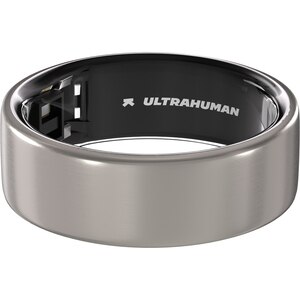 Smart Ring ULTRAHUMAN Ring Air, marimea 14, Titanium Smart Ring ULTRAHUMAN Ring Air, marimea 14, Titanium
