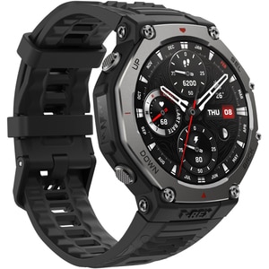Smartwatch AMAZFIT T-Rex 3, Wi-Fi, GPS, Android/iOS, Silicon, Onyx Smartwatch AMAZFIT T-Rex 3, Wi-Fi, GPS, Android/iOS, Silicon, Onyx