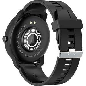 Smartwatch E-BODA Epoch T100 Energyfit Dark, Android/iOS, silicon, negru Smartwatch E-BODA Epoch T100 Energyfit Dark, Android/iOS, silicon, negru