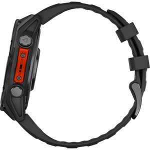Smartwatch GARMIN Fenix 8, 47mm, AMOLED, Glass, Otel inoxidabil, GPS, Android/iOS, Slate Gray Black Smartwatch GARMIN Fenix 8, 47mm, AMOLED, Glass, Otel inoxidabil, GPS, Android/iOS, Slate Gray Black