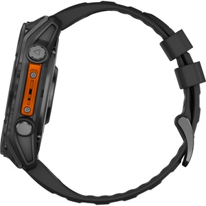 Smartwatch GARMIN Fenix 8, 51mm, AMOLED, Glass, Otel inoxidabil, GPS, Android/iOS, Slate Gray Black Smartwatch GARMIN Fenix 8, 51mm, AMOLED, Glass, Otel inoxidabil, GPS, Android/iOS, Slate Gray Black