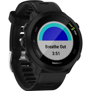 Smartwatch GARMIN Forerunner 55 42mm, GPS, Android/iOS, silicon, Black Smartwatch GARMIN Forerunner 55 42mm, GPS, Android/iOS, silicon, Black