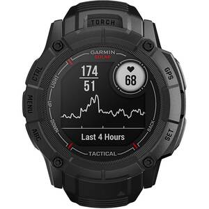 Smartwatch GARMIN Instinct 2X Solar Tactical Edition 50mm, GPS, Android/iOS, silicon, Black Smartwatch GARMIN Instinct 2X Solar Tactical Edition 50mm, GPS, Android/iOS, silicon, Black
