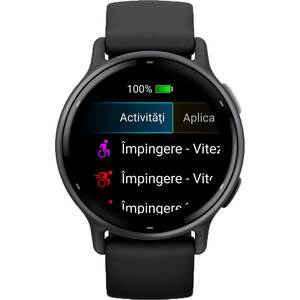 Smartwatch GARMIN Vivoactive 5 42mm, Wi-Fi, GPS, Android/iOS, silicon, Black/Slate Smartwatch GARMIN Vivoactive 5 42mm, Wi-Fi, GPS, Android/iOS, silicon, Black/Slate