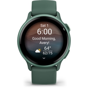 Smartwatch GARMIN Vivoactive 6 42mm, Wi-Fi, GPS, Android/iOS, silicon, Jasper Green Smartwatch GARMIN Vivoactive 6 42mm, Wi-Fi, GPS, Android/iOS, silicon, Jasper Green