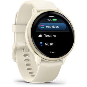 Smartwatch GARMIN Vivoactive 6 42mm, Wi-Fi, GPS, Android/iOS, silicon, Bone/Lunar Gold Smartwatch GARMIN Vivoactive 6 42mm, Wi-Fi, GPS, Android/iOS, silicon, Bone/Lunar Gold