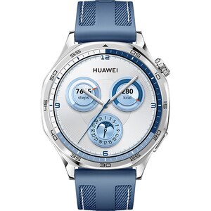 Smartwatch HUAWEI Watch GT 5 46mm, GPS, Android/iOS, Blue Woven Strap Smartwatch HUAWEI Watch GT 5 46mm, GPS, Android/iOS, Blue Woven Strap