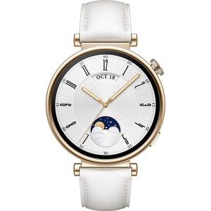 Smartwatch HUAWEI Watch GT4 41mm, GPS, Android/iOS, White Leather Strap Smartwatch HUAWEI Watch GT4 41mm, GPS, Android/iOS, White Leather Strap