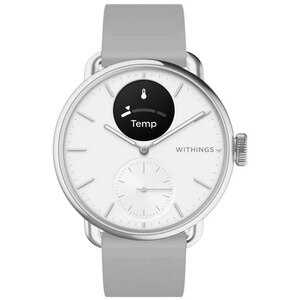 Smartwatch WITHINGS Scanwatch 2, 38mm, Android/iOS, Alb Smartwatch WITHINGS Scanwatch 2, 38mm, Android/iOS, Alb