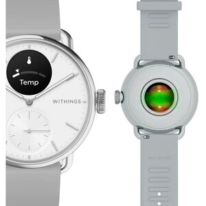 Smartwatch WITHINGS Scanwatch 2, 38mm, Android/iOS, Alb Smartwatch WITHINGS Scanwatch 2, 38mm, Android/iOS, Alb