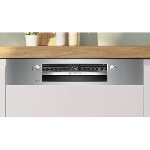 Masina de spalat vase semi-incorporabila BOSCH SMI2HTS06E, 13 seturi, 5 programe, 60 cm, Clasa C, inox Masina de spalat vase semi-incorporabila BOSCH SMI2HTS06E, 13 seturi, 5 programe, 60 cm, Clasa C, inox