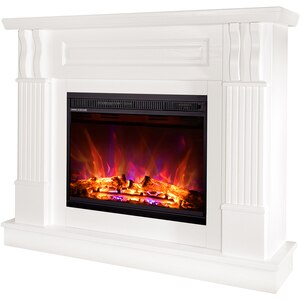 Semineu electric VORTEX VO4248, 1600W, Focar 3D, Alb Semineu electric VORTEX VO4248, 1600W, Focar 3D, Alb