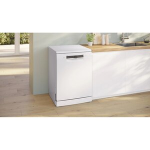 Masina de spalat vase independenta BOSCH SMS4HTW16E, 13 seturi, 6 programe, 60 cm, Clasa C, Wi-Fi, alb Masina de spalat vase independenta BOSCH SMS4HTW16E, 13 seturi, 6 programe, 60 cm, Clasa C, Wi-Fi, alb