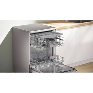 Masina de spalat vase independenta BOSCH SMS4HVI14E, 14 seturi, 6 programe, 60 cm, Clasa C, inox anti-amprenta Masina de spalat vase independenta BOSCH SMS4HVI14E, 14 seturi, 6 programe, 60 cm, Clasa C, inox anti-amprenta