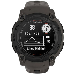Smartwatch GARMIN Instinct E, 40 mm, GPS, Android/iOS, silicon, Charcoal Smartwatch GARMIN Instinct E, 40 mm, GPS, Android/iOS, silicon, Charcoal