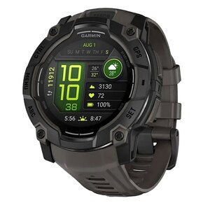 Smartwatch GARMIN Instinct 3, 50mm, GPS, Android/iOS, silicon, Charcoal Smartwatch GARMIN Instinct 3, 50mm, GPS, Android/iOS, silicon, Charcoal