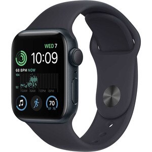 APPLE Watch SE (2nd Gen) V2, GPS, 44mm Midnight Aluminium Case, Midnight Sport Band - S/M APPLE Watch SE (2nd Gen) V2, GPS, 44mm Midnight Aluminium Case, Midnight Sport Band - S/M