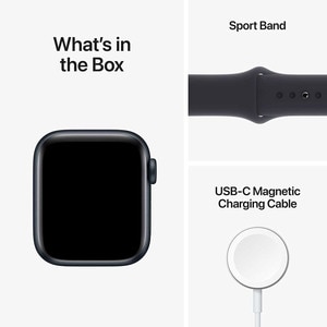 APPLE Watch SE (2nd Gen) V2, GPS, 44mm Midnight Aluminium Case, Midnight Sport Band - M/L APPLE Watch SE (2nd Gen) V2, GPS, 44mm Midnight Aluminium Case, Midnight Sport Band - M/L