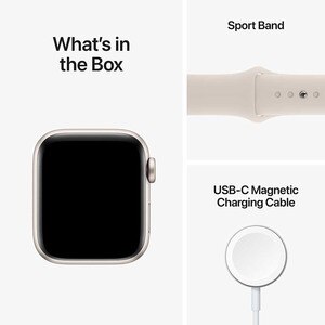 APPLE Watch SE (2nd Gen) V2, GPS, 40mm Starlight Sport Aluminium Case, Starlight Sport Band - S/M APPLE Watch SE (2nd Gen) V2, GPS, 40mm Starlight Sport Aluminium Case, Starlight Sport Band - S/M