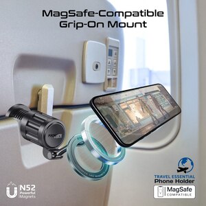 Suport auto pentru telefon PROMATE Snagmount, negru Suport auto pentru telefon PROMATE Snagmount, negru
