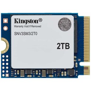 Solid-State Drive (SSD) KINGSTON NV3, 2TB, PCI-Express 4.0 x4, M.2 2230, SNV3SM3/2T0 Solid-State Drive (SSD) KINGSTON NV3, 2TB, PCI-Express 4.0 x4, M.2 2230, SNV3SM3/2T0