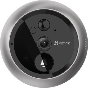 Sonerie video Wireless EZVIZ DP2C, 1080p, 4600 mAh, ecran 4,3", unghi 155, Senzor PIR/ Temperatura/Lumina, argintiu Sonerie video Wireless EZVIZ DP2C, 1080p, 4600 mAh, ecran 4,3", unghi 155, Senzor PIR/ Temperatura/Lumina, argintiu