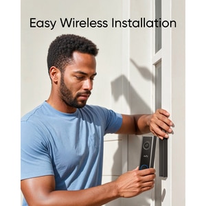 Sonerie wireless EUFY C30, 2K FullHD, 10m, negru Sonerie wireless EUFY C30, 2K FullHD, 10m, negru