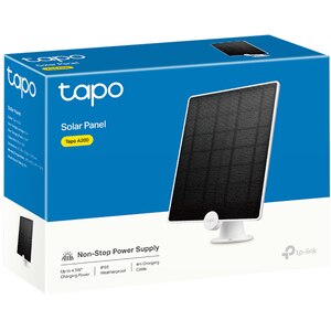 Panou solar TP-Link Tapo A200 pentru camere IP, monocristalin, IP65, 4.2W Panou solar TP-Link Tapo A200 pentru camere IP, monocristalin, IP65, 4.2W
