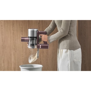 Aspirator vertical EUREKA AK10 PRO, 0.65l, 29.6V, autonomie max 60min, iluminare LED, mov-argintiu Aspirator vertical EUREKA AK10 PRO, 0.65l, 29.6V, autonomie max 60min, iluminare LED, mov-argintiu