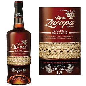 Rom Zacapa Centenario 15YO Reserva, 0.7L Rom Zacapa Centenario 15YO Reserva, 0.7L