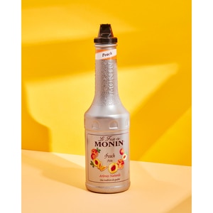 Piure de fructe MONIN Peach, 1l Piure de fructe MONIN Peach, 1l