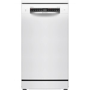 Masina de spalat vase independenta BOSCH SPS4HMW13E, 10 seturi, 6 programe, 45 cm, Clasa D, Wi-Fi, alb Masina de spalat vase independenta BOSCH SPS4HMW13E, 10 seturi, 6 programe, 45 cm, Clasa D, Wi-Fi, alb