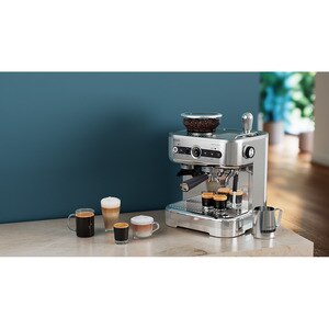Espressor semi-automat PHILIPS Barista Brew PSA3218/01, 2.3l, 1350W, 15 bar, argintiu Espressor semi-automat PHILIPS Barista Brew PSA3218/01, 2.3l, 1350W, 15 bar, argintiu