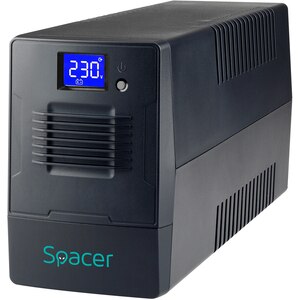 Unitate UPS SPACER SPUP-1500D-LIT01, 1500VA, AVR, Schuko Unitate UPS SPACER SPUP-1500D-LIT01, 1500VA, AVR, Schuko