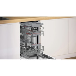 Masina de spalat vase incorporabila BOSCH SPV4HMX13E, 10 seturi, 6 programe, 45 cm, Clasa D, panou comanda inox Masina de spalat vase incorporabila BOSCH SPV4HMX13E, 10 seturi, 6 programe, 45 cm, Clasa D, panou comanda inox