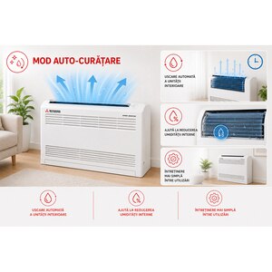 Aer conditionat pardoseala MITSUBISHI HEAVY Harukaze SRF25ZS-W/SRC25ZS-W2 9000 BTU, A++/A+, Inverter, alb Aer conditionat pardoseala MITSUBISHI HEAVY Harukaze SRF25ZS-W/SRC25ZS-W2 9000 BTU, A++/A+, Inverter, alb