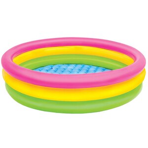 Piscina gonflabila INTEX Sunset Glow, 114 x 25 cm, multicolor Piscina gonflabila INTEX Sunset Glow, 114 x 25 cm, multicolor