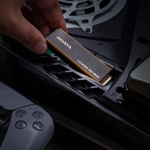 Solid-State Drive (SSD) ADATA Legend 960 Max, 1TB, PCI Express 4.0 x4, M.2, ALEG-960M-1TCS Solid-State Drive (SSD) ADATA Legend 960 Max, 1TB, PCI Express 4.0 x4, M.2, ALEG-960M-1TCS
