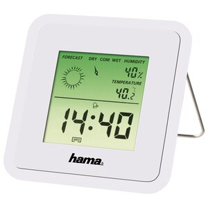 Statie meteo HAMA TH50 113988, alb Statie meteo HAMA TH50 113988, alb