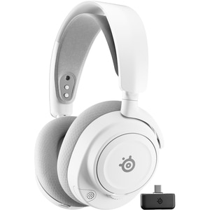 Casti Gaming Wireless STEELSERIES Arctis Nova 7 Gen 2, surround, multiplatforma, alb Casti Gaming Wireless STEELSERIES Arctis Nova 7 Gen 2, surround, multiplatforma, alb
